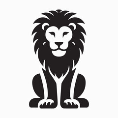 A Lion Vector Art Illustration