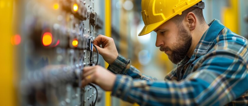 Civil engineer conducting a structural health monitoring assessment, sensors and data collection devices on a bridge, showcasing preventive maintenance
