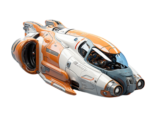 spacecraft isolated object