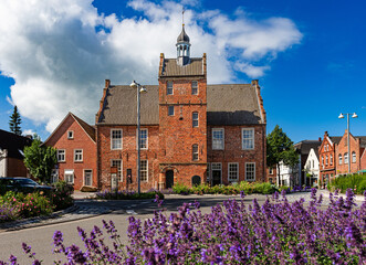 Das historische ostfriesische Teemuseum in der Stadt Norden, Ostfriesland, Deutschland