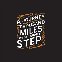 Obraz premium Motivational quotes t-shirt design