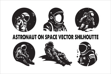 Blast Off into Space: Chic Astronaut T-Shirt Design