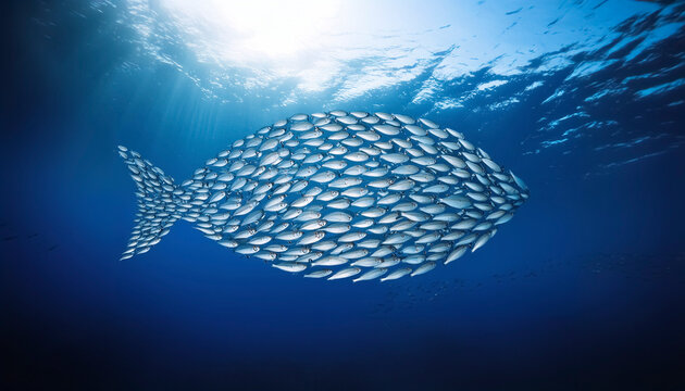 Fischschwarm Schwarmintelligenz