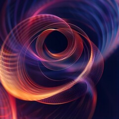 Perfect and magical Lissajous curve, illustration, 8K resolution, high definition, soft light, best picture quality, high quality, high detail