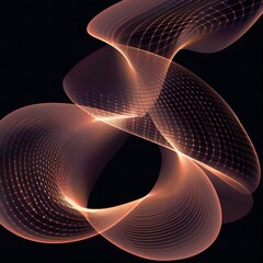 Perfect and magical Lissajous curve, illustration, 8K resolution, high definition, soft light, best picture quality, high quality, high detail