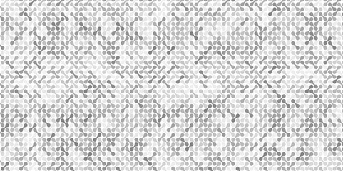 Amazing metaballs seamless pattern design. Gray mosaic Image. Vector illustration.