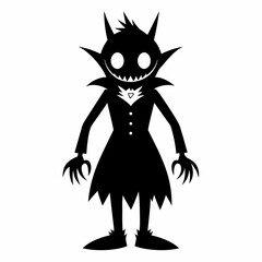 Halloween vector background with house,spooky,pumpkin