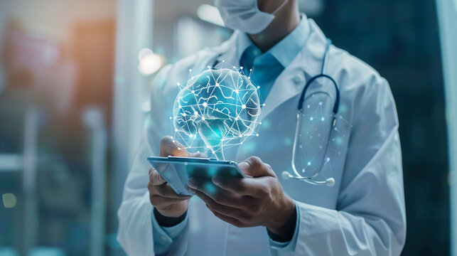 AI frameworks supporting clinical decision-making processes.