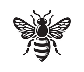 Fototapeta premium bee clipart vector design,awesome hiking svg,high resolution printable hiking atwork