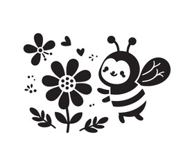bee clipart vector design,awesome hiking svg,high resolution printable hiking atwork