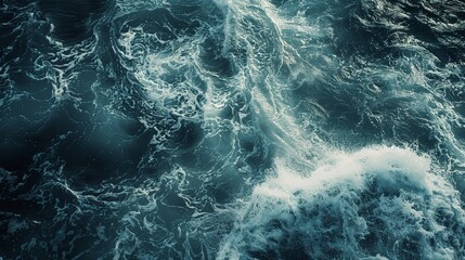 Fototapeta premium The ocean's tides ebb and flow, a timeless rhythm that shapes the shores of the world.