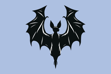 bat Vector Silhouette Art