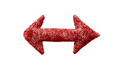 Textile arrow, 3D