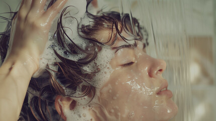 Shampoo and Serenity – A Moment of Self-Care