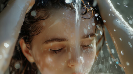 Relaxing Hair Wash – Shampooing Routine Captured