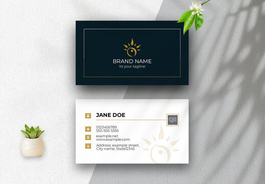 Business Card Layout
