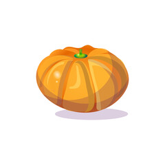 pumpkin one on a white background