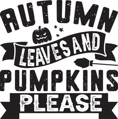 Pumpkin Design typography tshirt and SVG Designs for Clothing and Accessories