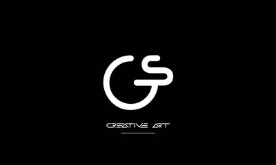 GS, SG, G, S abstract letters logo monogram