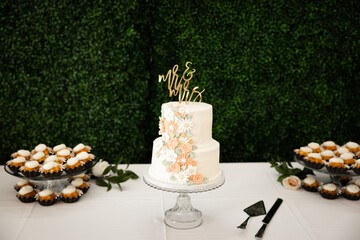 Wedding reception details