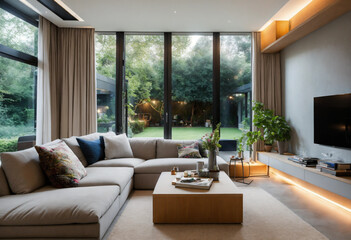 Fototapeta premium modern living room