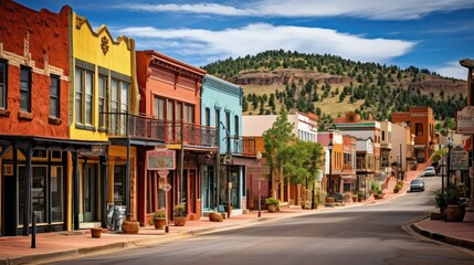 Fototapeta premium adobe silver city new mexico