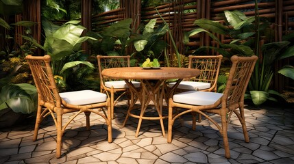 Fototapeta premium outdoor bamboo surface