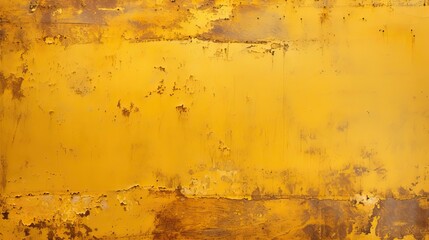 rustic yellow metal background
