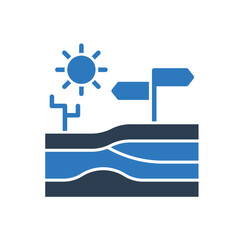 Desert Direction Icon