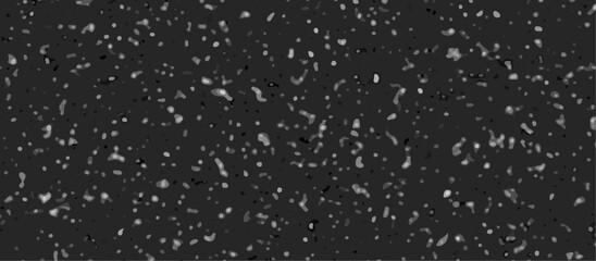 Abstract gray quartz terrazzo marble tile black background. Terrazzo stone mosaic texture. quartz surface for bathroom or kitchen countertop. marble texture design terrazzo texture.	