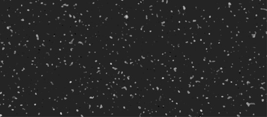 Abstract gray quartz terrazzo marble tile black background. Terrazzo stone mosaic texture. quartz surface for bathroom or kitchen countertop. marble texture design terrazzo texture.	