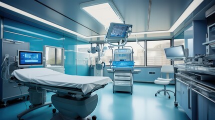 room medical interior building