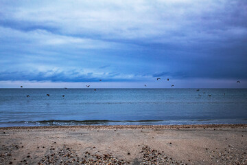 Sea, seashore  - Europe, Romania, Constanta region