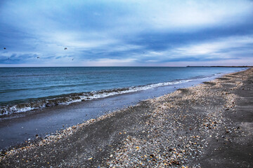 Sea, seashore  - Europe, Romania, Constanta region