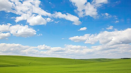 Fototapeta premium nature white clouds blue sky