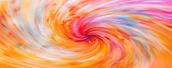 Obraz premium a colorful abstract background forming a spiral