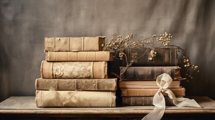 vintage light neutral background