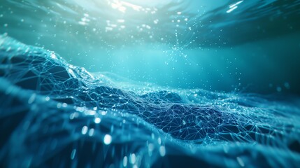 Naklejka premium The Role of Artificial Intelligence in Ocean Health