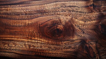 Naklejka premium Rustic Wood Grain Texture Background with Knots and Patterns
