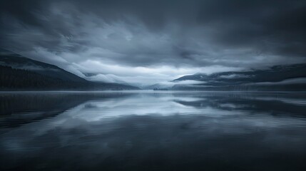 Obraz premium reflecting skies dark