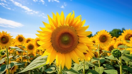 Obraz premium organic agriculture oranic farm