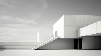 Obraz premium modern light grey