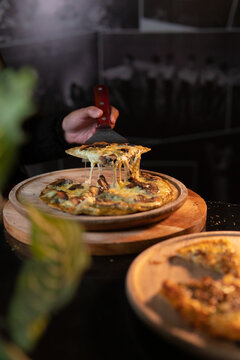 Pizza porci&oacute;n