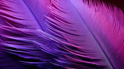 Fototapeta premium eye purple feathers