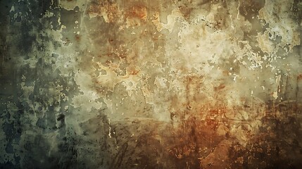 Obraz premium Grunge Wall Texture with Distressed Paint and Rough Surface