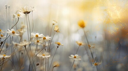 intricate gold and gray flowers