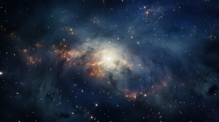 Fototapeta premium swirling star galaxy