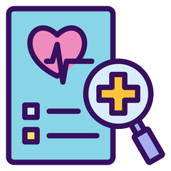 Fototapeta premium Checkup Icon