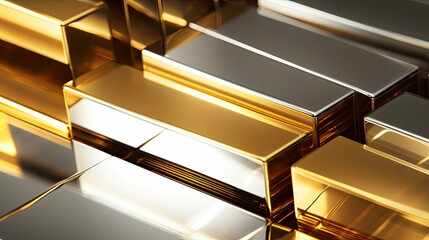 investment gold and silver bars