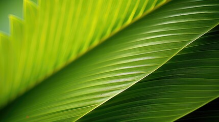 details leaf coconut background